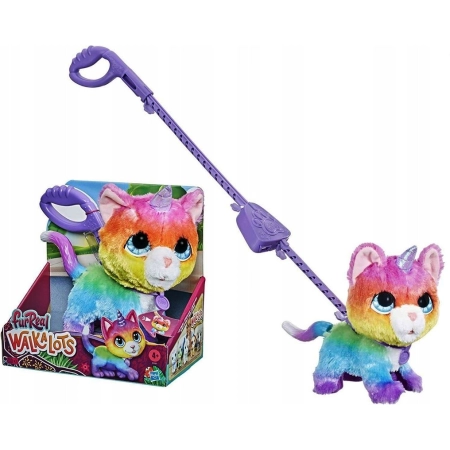 Interaktyw tęczowy kot- jednorożec FurReal Hasbro